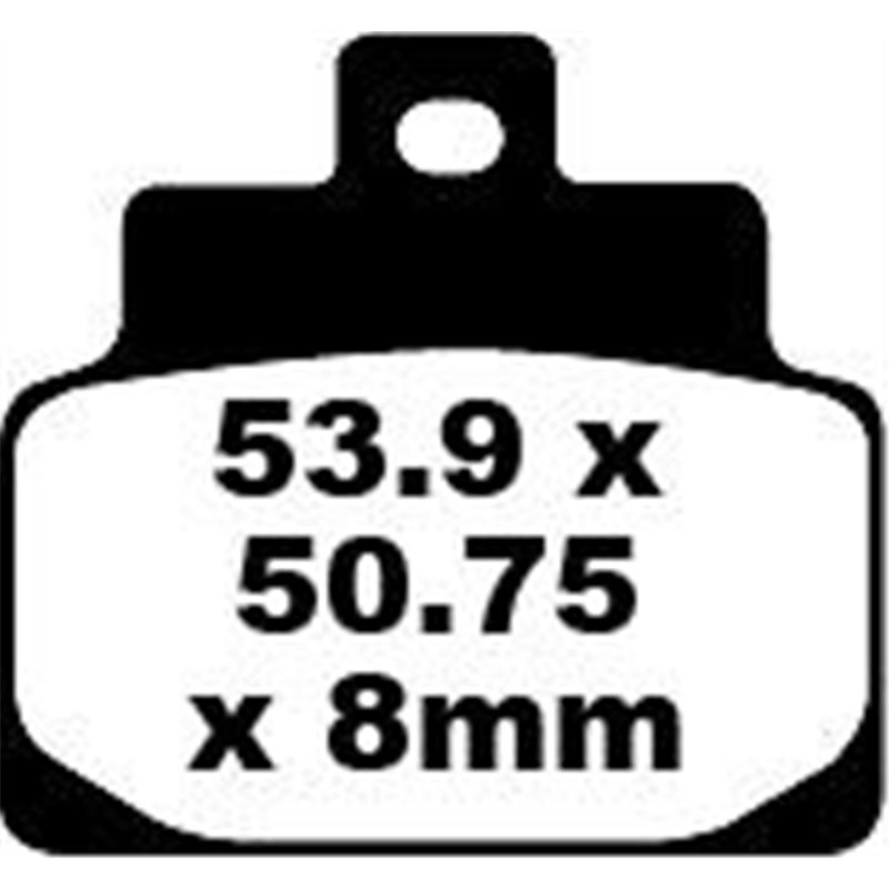 APRILIA MOJITO 125 2003 - 2004 PASTILLAS FRENO SCOOTER SF