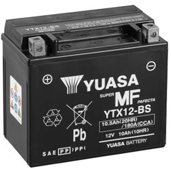 Wottan Motor Storm-S Euro5 300 2021-2023 Bateria YUASA Sin Mantenimiento