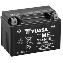 Wottan Motor Storm-T Euro4 125 2017-2020 Bateria YUASA Sin Mantenimiento