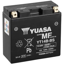 Yamaha BT Bulldog 1100 2002-2007 Bateria YUASA Sin Mantenimiento