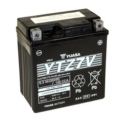 Yamaha D'ELIGHT Euro 5 125 2021-2021 Bateria YUASA Precargadas sin Mant.