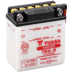 Yamaha DT R 125 1993-1998 Bateria YUASA Yumicron