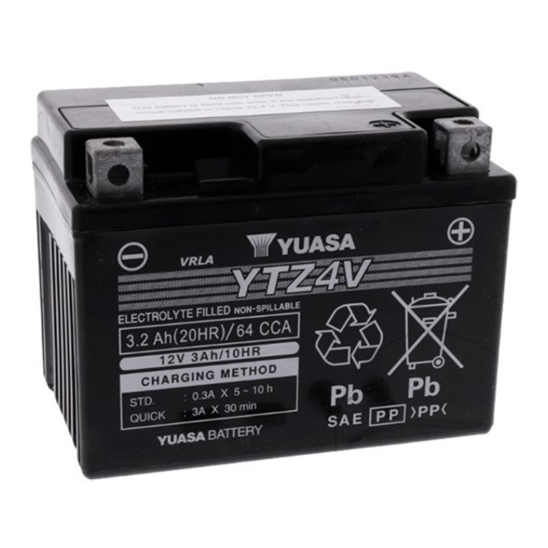 Yamaha MT 125 2020 Bateria YUASA Convencionales