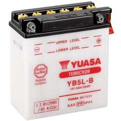 Yamaha RD LC 125 1982-1982 Bateria YUASA Yumicron