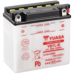 Yamaha SR SE 125 1992-2003 Bateria YUASA Yumicron