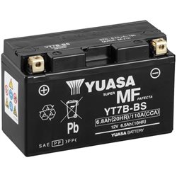 Yamaha Xenter IE 4T LC Euro5 125 2021-2021 Bateria YUASA Sin Mantenimiento