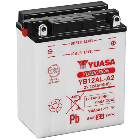 Yamaha XT Z Ténéré 600 1984-1990 Bateria YUASA Yumicron