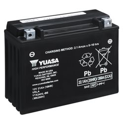 Yamaha XV SE Virago 1000 1986-1987 Bateria YUASA Alto Rendimiento