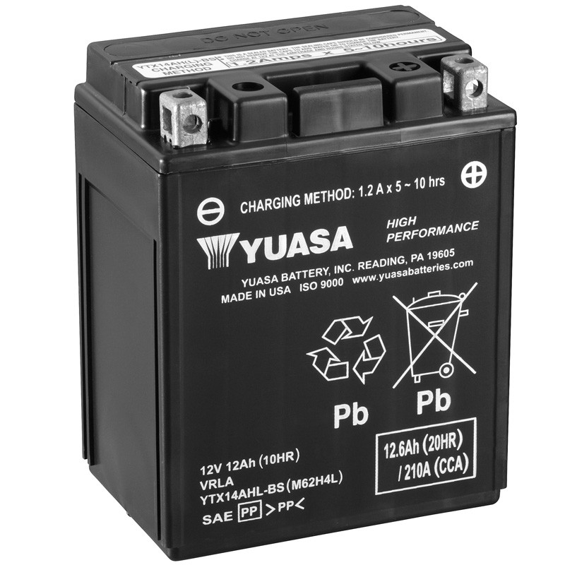 Yamaha XZ R Vision 550 1982-1983 Bateria YUASA Alto Rendimiento