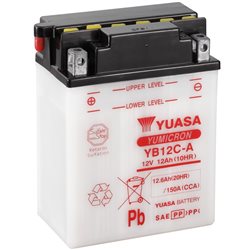 Yamaha YFM Grizzly 125 2004-2012 Bateria YUASA Yumicron