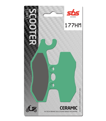 PIAGGIO BEVERLY 125 (2001-2003) PASTILLAS FRENO SBS