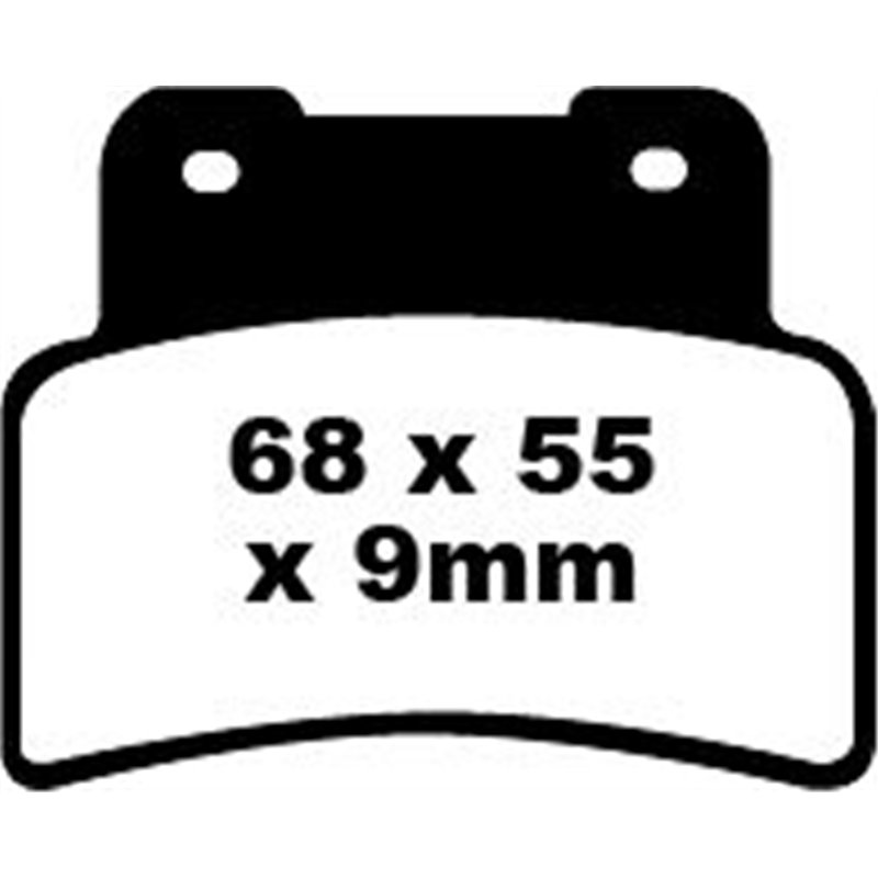 APRILIA RS 125 2006 PASTILLAS FRENO SINTETIZADAS HH