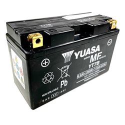 Yamaha Zuma IE 4T Euro3 125 2009-2011 Bateria YUASA Precargadas sin Mant.