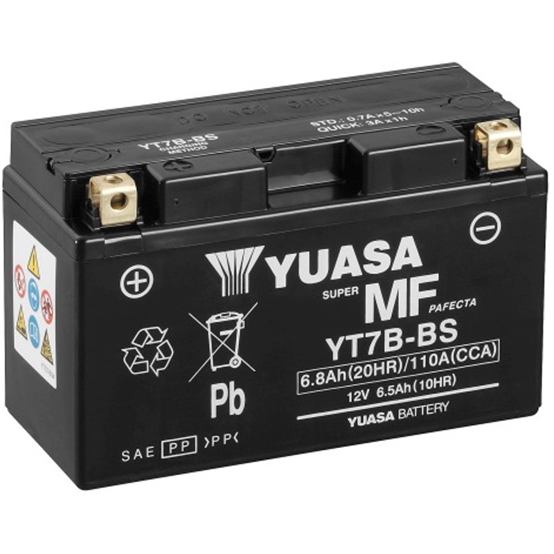 Yamaha Zuma IE 4T Euro3 125 2009-2011 Bateria YUASA Sin Mantenimiento Yamaha Zuma IE 4T Euro3 125 2009-2011 Bateria YUASA Sin Mantenimiento