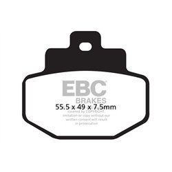 GILERA RUNNER 125 VX RACE 2005 - 2006 PASTILLAS FRENO SINTETIZADAS HH