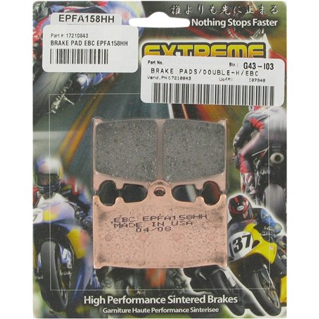 GAS GAS EC 250 RACING 2008 - 2015 PASTILLAS FRENO HH