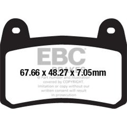 KEEWAY RKV 125 2012 - 2015 PASTILLAS FRENO SINTETIZADAS HH