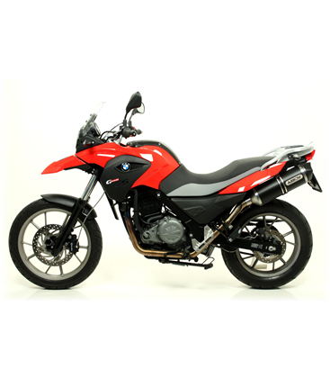 BMW G 650 GS 2011 - 2016 SILENCIOSO RACE-TECH DE ALUMINIO DARK" FONDO EN CARBONO"