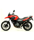 BMW G 650 GS 2011 - 2016 SILENCIOSO RACE-TECH DE ALUMINIO DARK" FONDO EN CARBONO"