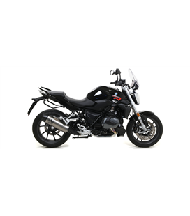 BMW R 1250 R / RS 2019 - 2020 SILENCIOSO MAXI RACE-TECH DE ALUMINIO DARK" FONDO EN CARBONO"