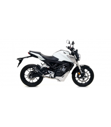 HONDA CB 125 R 2018 - 2020 SILENCIOSO THUNDER DE CARBONO FONDO EN CARBONO