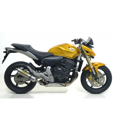 HONDA CB 600 F HORNET 2007 - 2013 SILENCIOSO STREET THUNDER DE ALUMINIO FONDO EN CARBONO