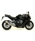 HONDA CBR 650 F 2014 - 2018 SILENCIOSO THUNDER DE ALUMINIO DARK" FONDO EN CARBONO"