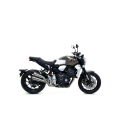 HONDA CB 1000 R 2018 - 2022 SILENCIOSO PRO-RACE NICHROM DARK""