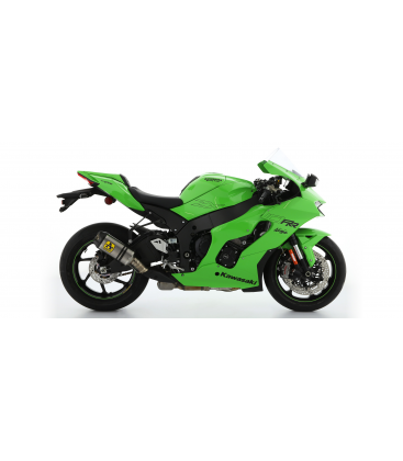 KAWASAKI ZX-10R / ZX-10RR 2021 - 2022 SILENCIOSO PRO-RACE NICHROM DARK" CON CONECTOR DE TITANIO"