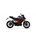 KTM DUKE 125 2021 - 2022 KIT DE SILENCIOSO GP2 DARK""