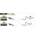 KTM DUKE 200 2011 - 2014 CONECTOR PARA COLECTORES ORIGINALES