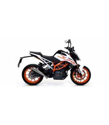 KTM DUKE 390 2017 - 2020 SILENCIOSO THUNDER DE TITANIO FONDO EN CARBONO