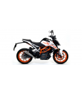 KTM DUKE 390 2017 - 2020 SILENCIOSO THUNDER DE TITANIO FONDO EN CARBONO