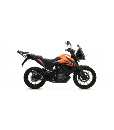 KTM 390 ADVENTURE 2020 - 2021 SILENCIOSO INDY RACE EN ALUMINIO FONDO EN CARBONO