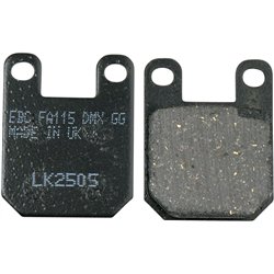 MALAGUTI XTM 50 2003 PASTILLAS FRENO ORGÁNICAS FA