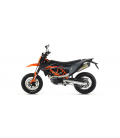 KTM 690 SMC R 2021 -            SILENCIOSO RACE-TECH EN TITANIO FONDO EN CARBONO