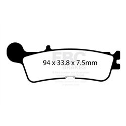 FANTIC XE 125 2021 - 2022 PASTILLAS FRENO SPORT CARBONO