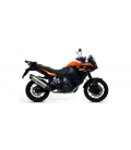 KTM 1090 ADVENTURE 2017 - 2019 SILENCIOSO MAXI RACE-TECH DE TITANIO FONDO EN CARBONO