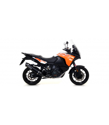 KTM 1290 SUPER ADVENTURE 2017 - 2020 SILENCIOSO MAXI RACE-TECH DE TITANIO FONDO EN CARBONO