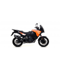 KTM 1290 SUPER ADVENTURE 2017 - 2020 SILENCIOSO MAXI RACE-TECH DE TITANIO FONDO EN CARBONO