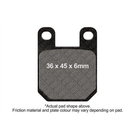 APRILIA CLIMBER 280 R 1992 - 1995 PASTILLAS FRENO SPORT CARBONO