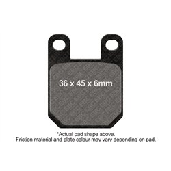 APRILIA CLIMBER 280 R 1992 - 1995 PASTILLAS FRENO SPORT CARBONO