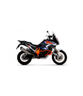 KTM 1290 SUPERADVENTURE S / R 2021 - 2022 SILENCIOSO SONORA DE TITANIO DARK" FONDO EN CARBONO"