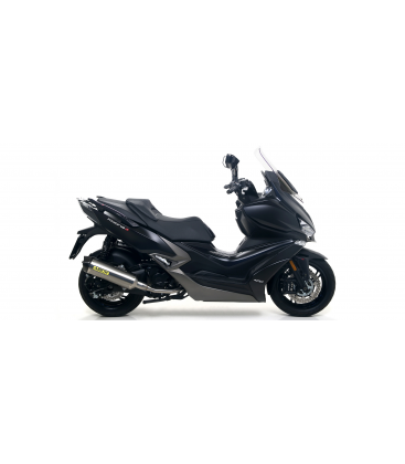 KYMCO XCITING 400I S 2019 - 2020 SILENCIOSO RACE-TECH DE TITANIO FONDO EN CARBONO