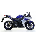 YAMAHA YZF R25 2015 - 2016 SILENCIOSO PRO RACE DE NICHROM