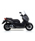 YAMAHA XMAX 250 2009 - 2016 SILENCIOSO URBAN  DE ALUMINIO DARK" FONDO "DARK""