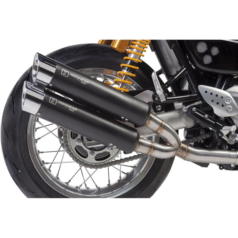 ACCESORIOS IXIL IRONHEAD END CAPS SLASHED END CAP (CHROME)