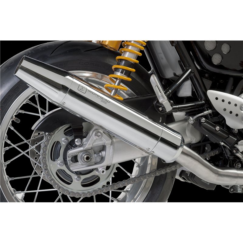 ACCESORIOS IXIL IRONHEAD END CAPS CONICAL END CAP (CHROME)