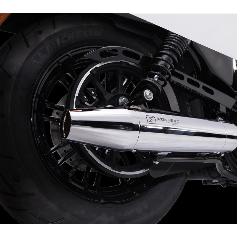 ACCESORIOS IXIL IRONHEAD END CAPS CONICAL END CAP (CHROME)