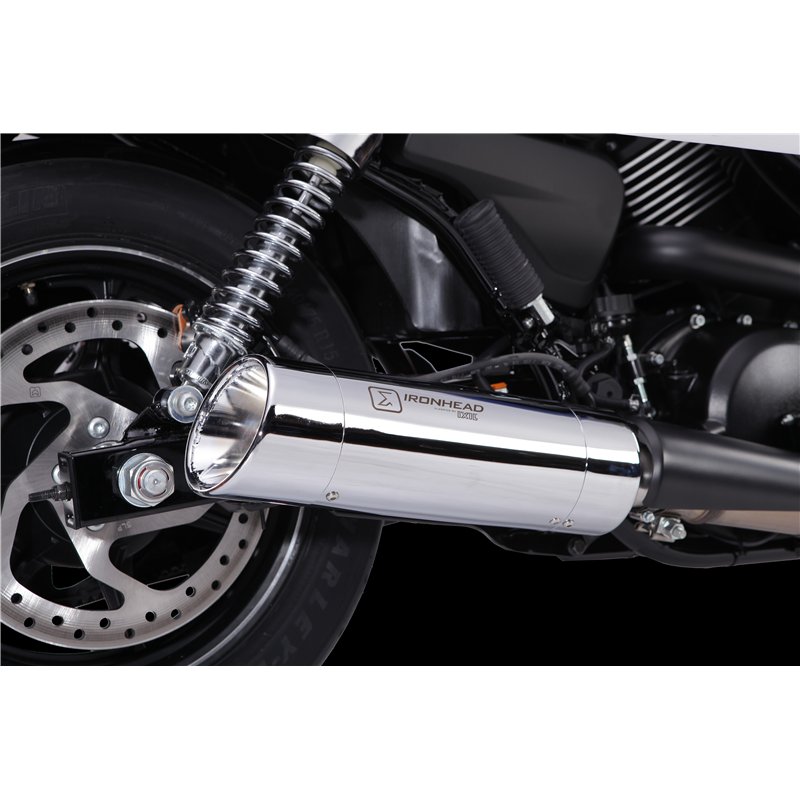 ACCESORIOS IXIL IRONHEAD END CAPS SLASHED END CAP (CHROME)